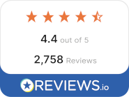 4.4 Reviews.io rating for Homeprotect Logo