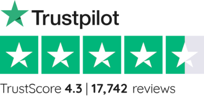 4.3 Trustpilot Rating Logo